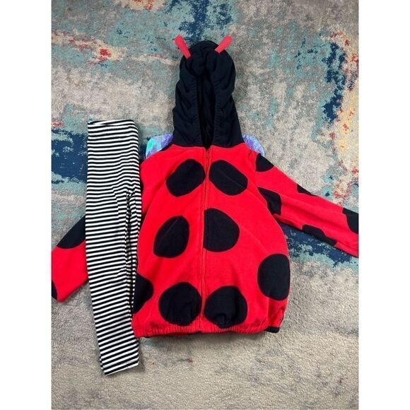 NWT Carters Girls Ladybug Halloween Set 5t - Picture 1 of 4